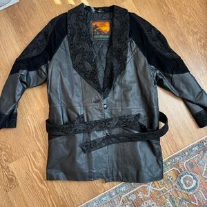 Vintage leather jacket
